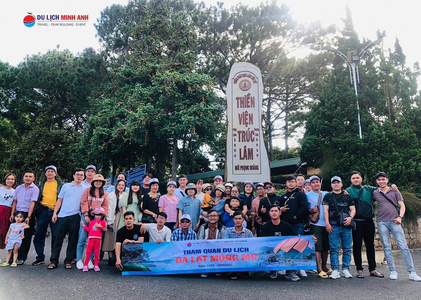 Tour Đà Lạt (Petrolimex Tây Nam Bộ) – Ngày 12/08/2022