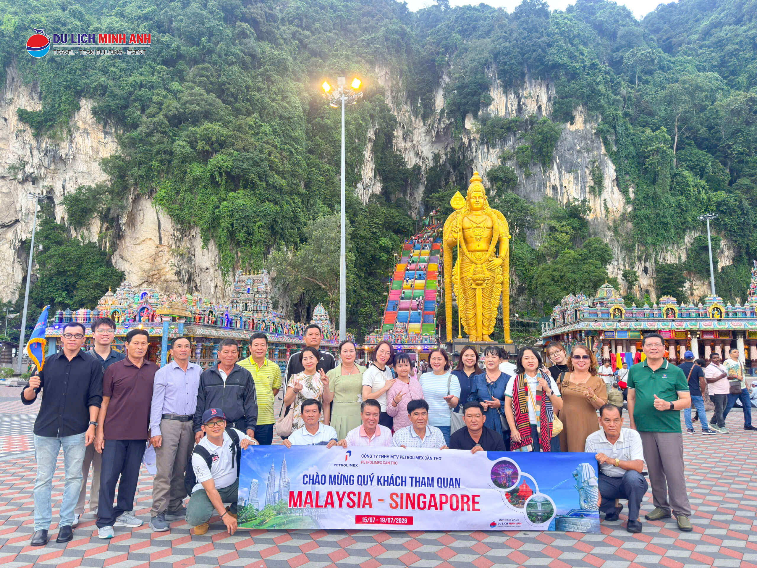 Tour Malaysia – Singapore (Ngày 15/07/2026)